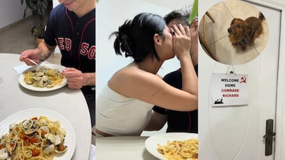 Una cena romántica y mariposas en el estómago: Así fue el reencuentro de Ana Elisa Miranda y Richard Morales