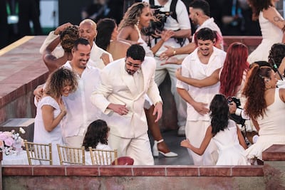 La boda celebrada durante la actuación de Bad Bunny en el Super Bowl fue un enlace real