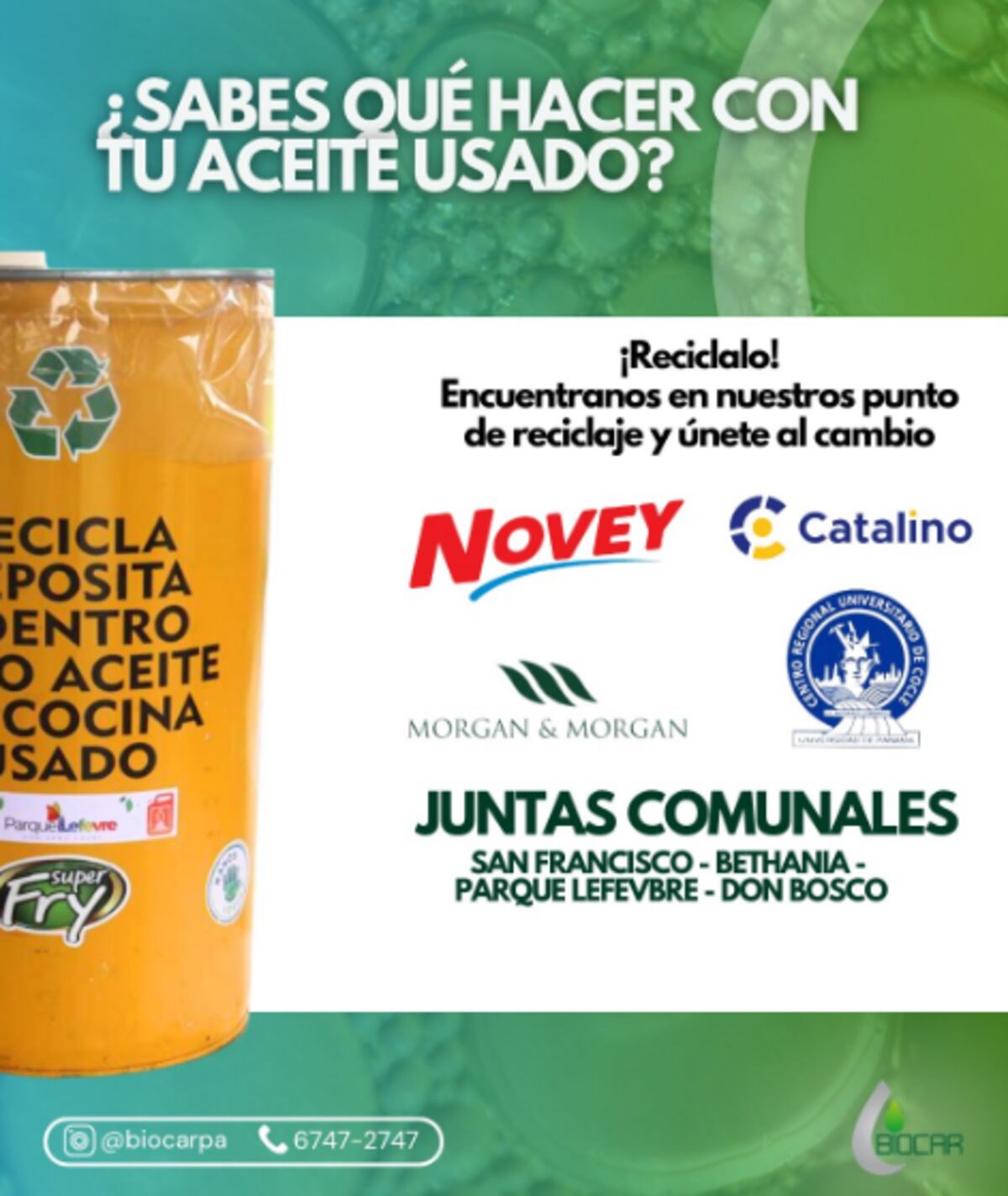 3 lugares para reciclar de manera diferente en Panamá