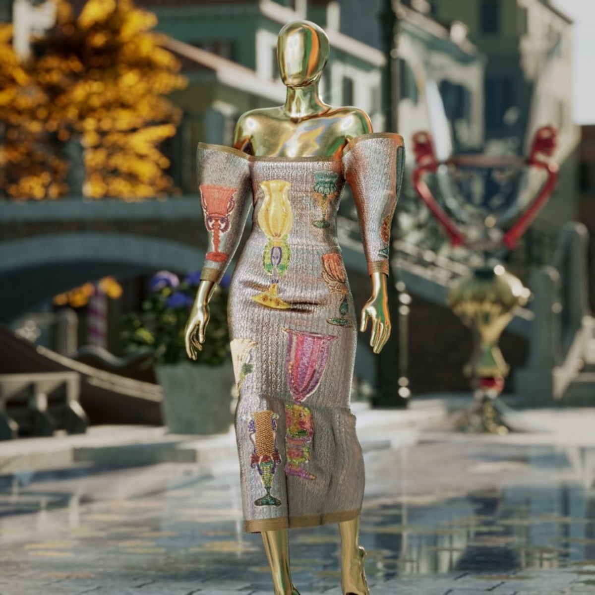 ¿El vestido de Balenciaga que modeló Marge Simpson? Lo compro