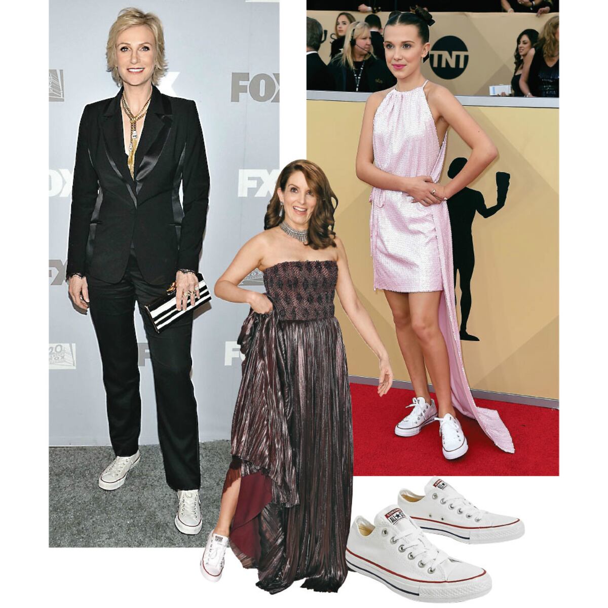 ¿Zapatillas en la alfombra roja? ¡Claro que sí!