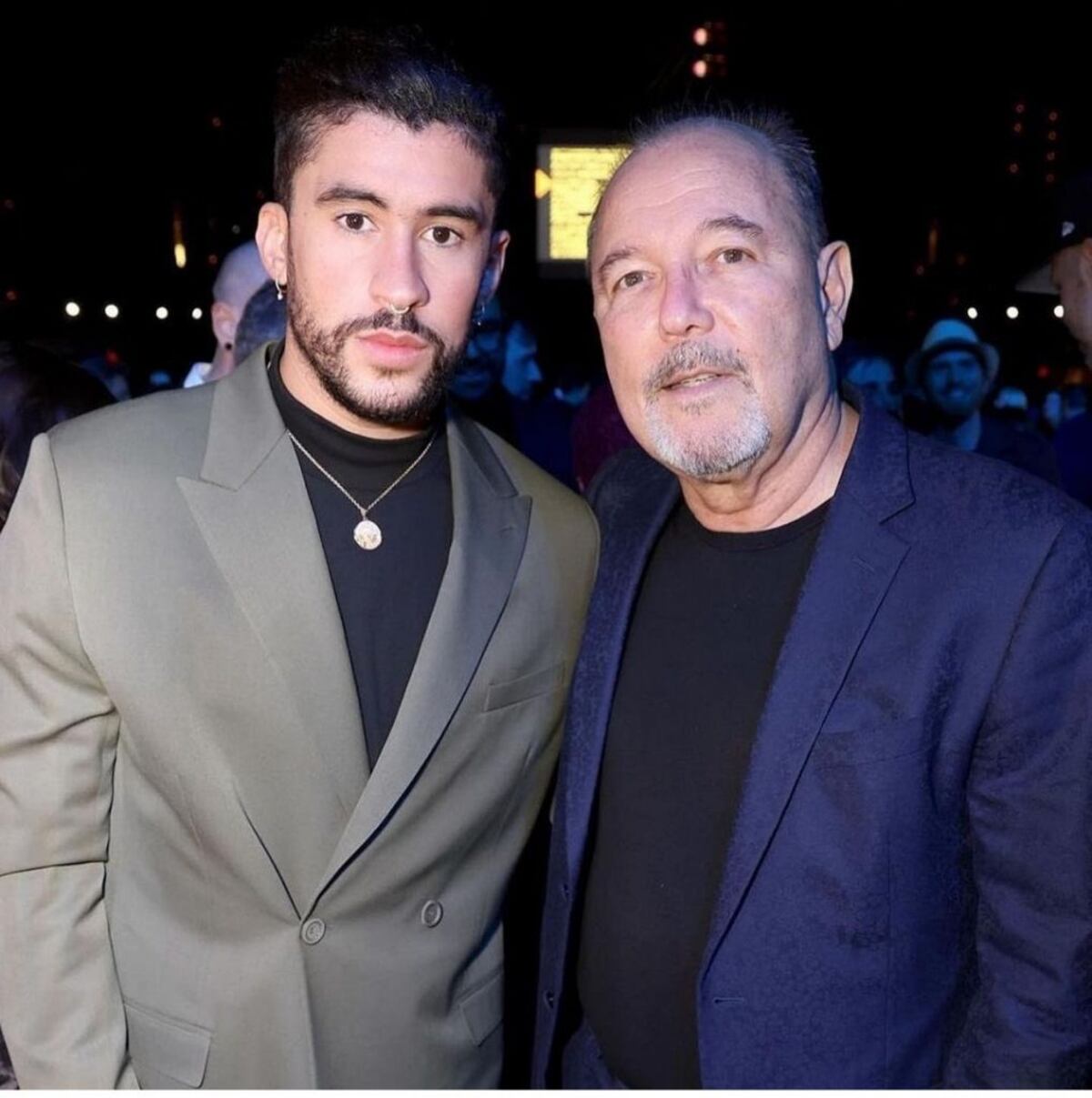 Los artistas en la gala en honor a Rubén Blades como Persona del Año