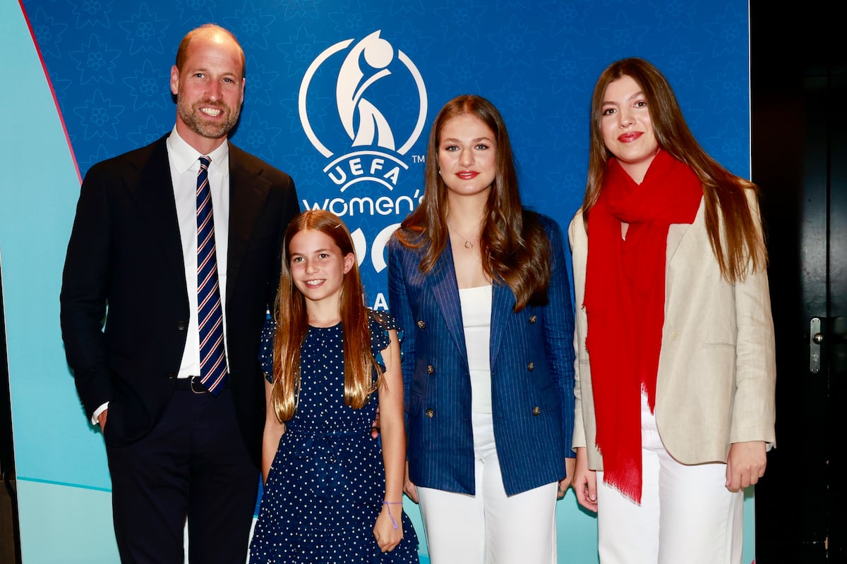 Encuentro de princesas: Leonor de España y la pequeña Charlotte de Gales, presentes en Suiza para la final de la Eurocopa