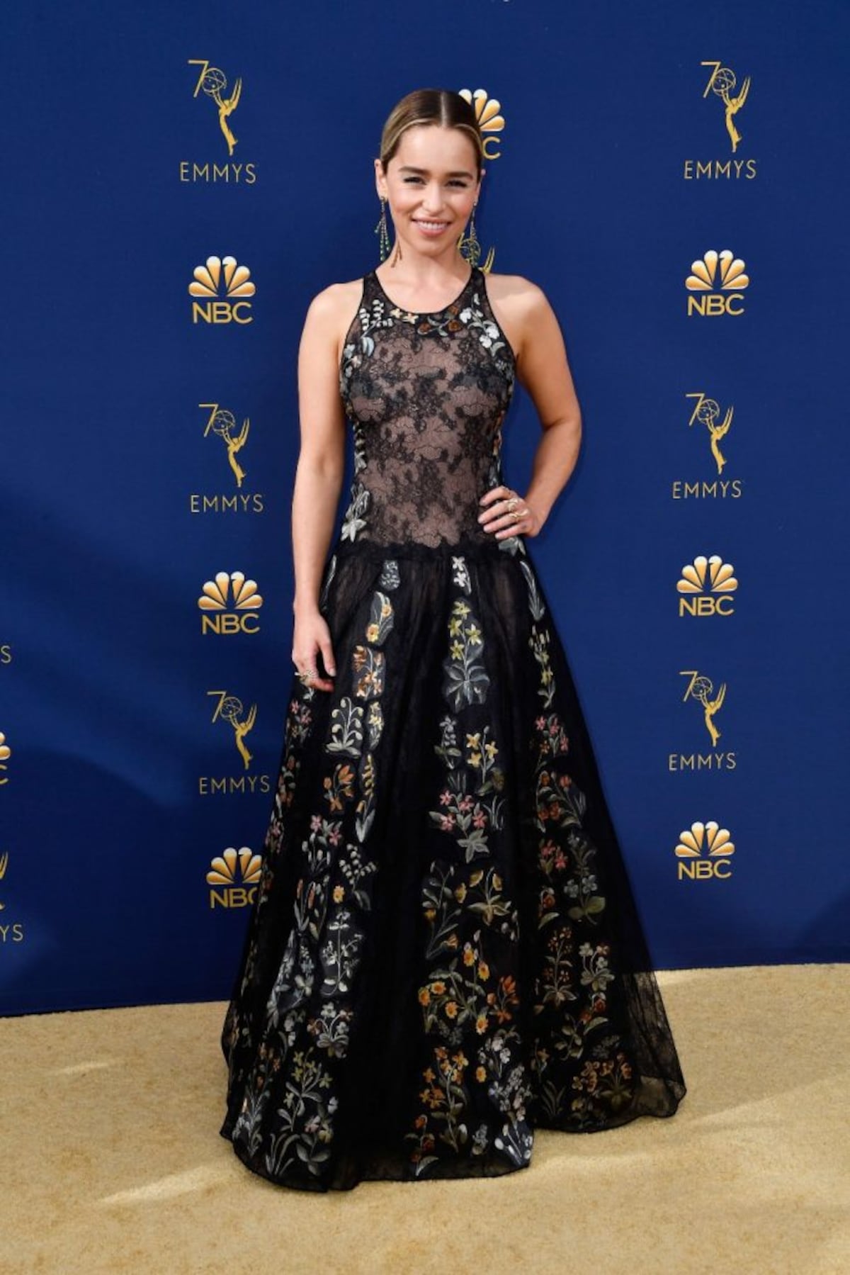 Alfombra dorada de los premios Emmy 2018