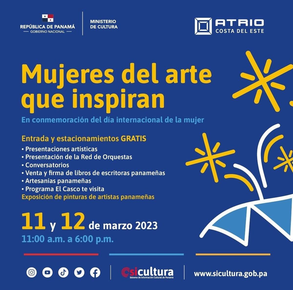 Actividades en Panamá -algunas gratis y recreativas- para disfrutar en marzo