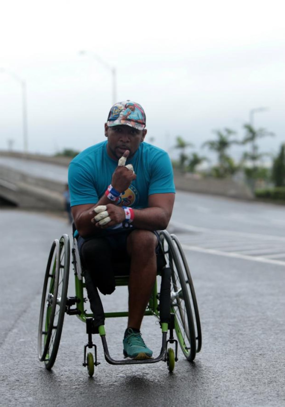 Carrera sobre sillas de ruedas 2017