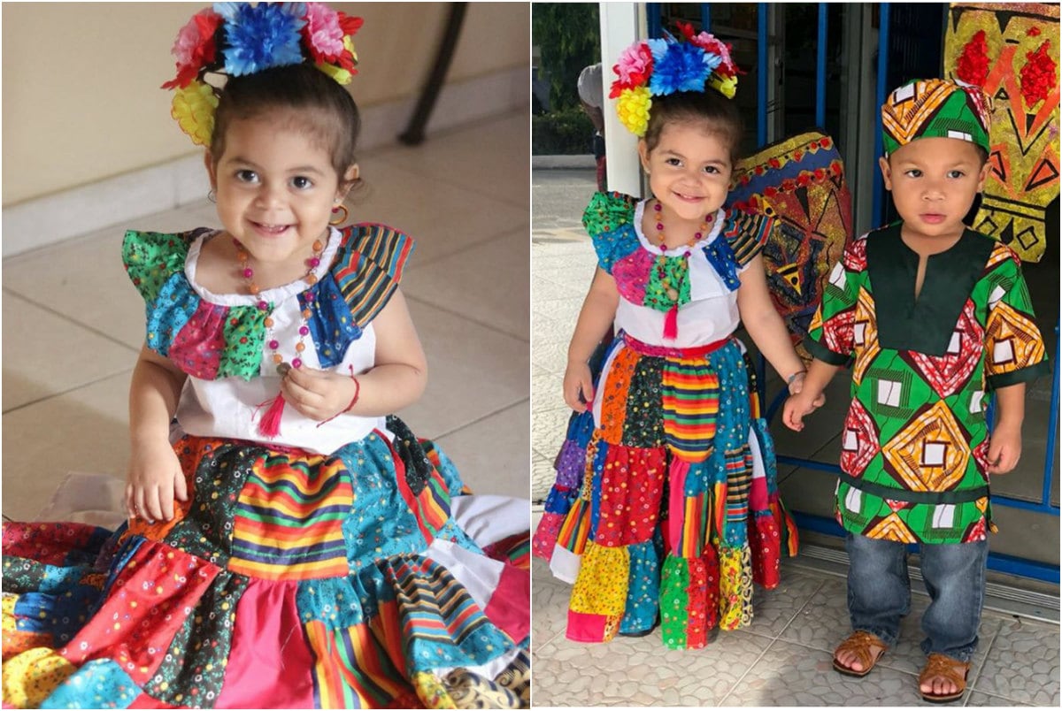 Niños y niñas en Panamá enaltecen a la etnia negra en su día