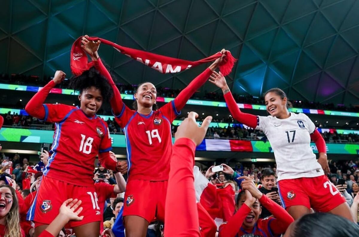 Así celebró Panamá sus tres goles históricos en un Mundial de Fútbol Femenino