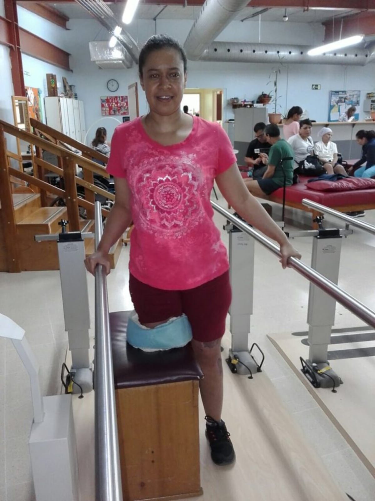 ‘Perder una pierna me hizo parar’