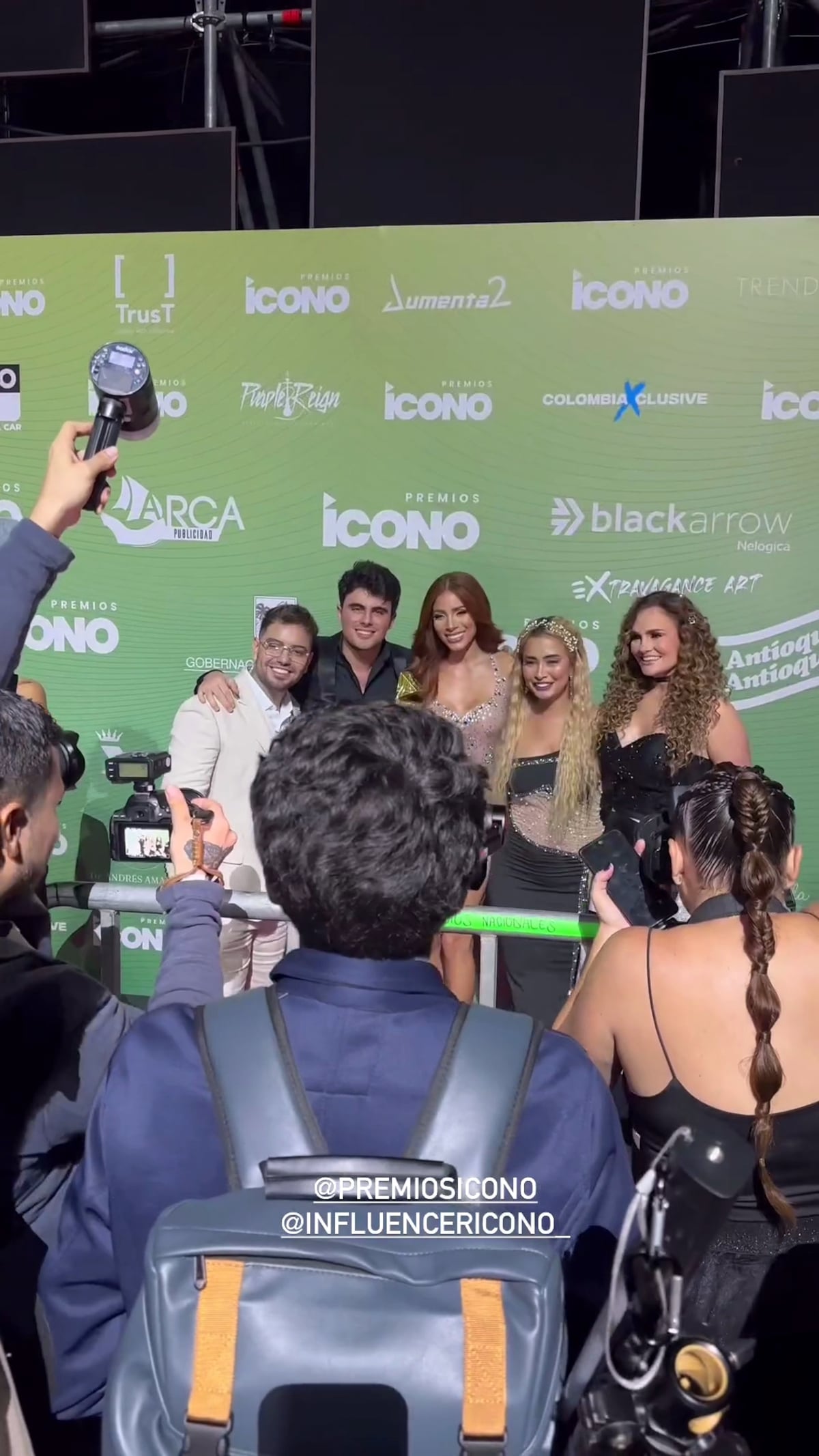 Delany Precilla y otros panameños nominados en los Premios Ícono 2024, en Colombia