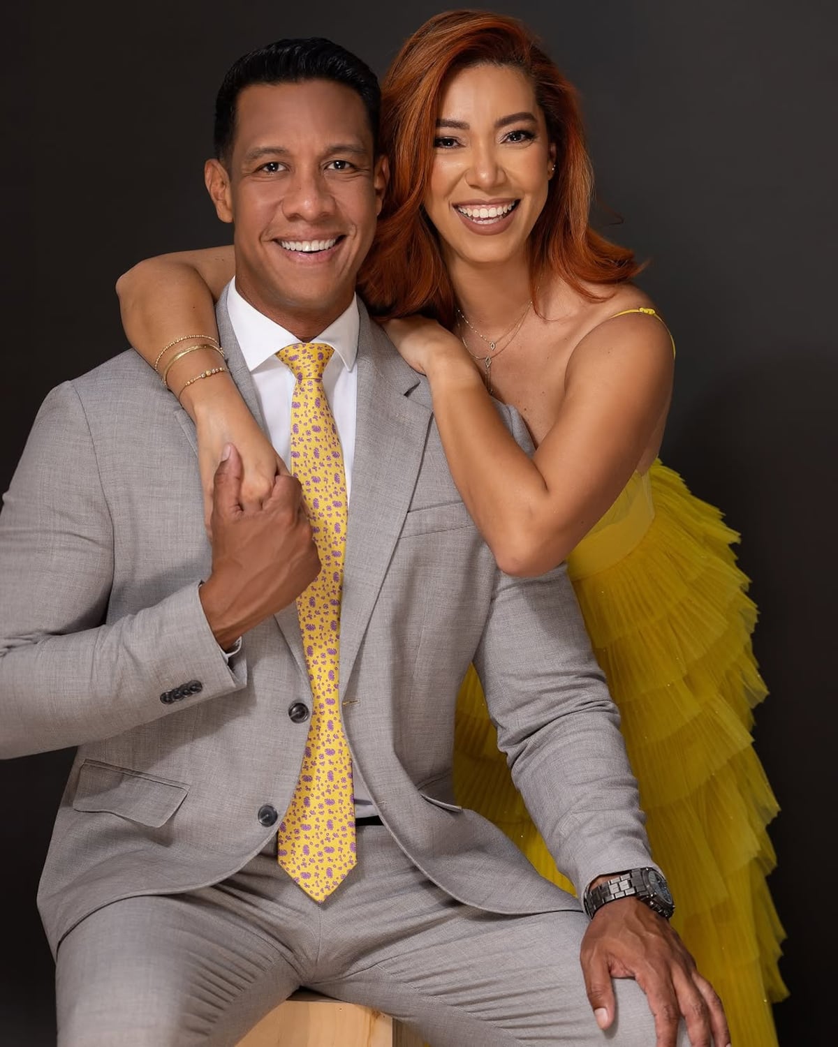 El presentador de tv Ricardo Jaramillo presenta a su nueva novia