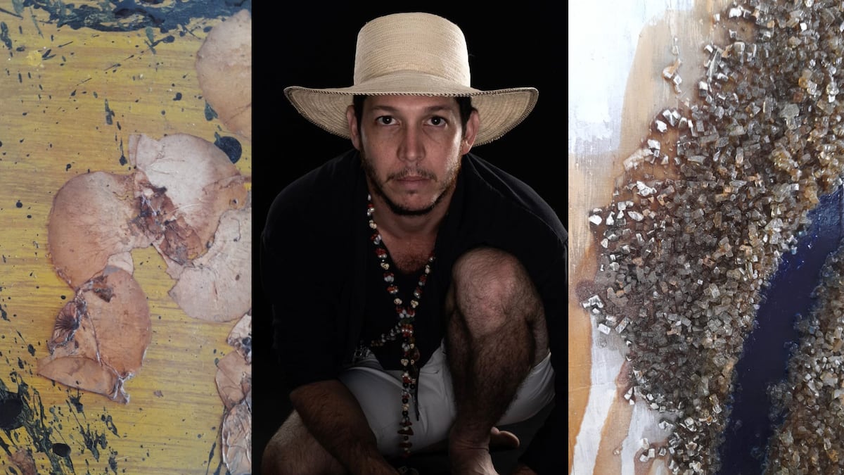 Saúl Rodríguez, el artista venezolano que reutiliza desechos para crear arte