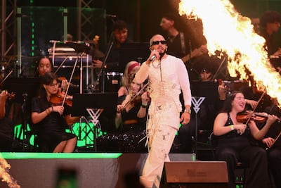 10 fotos de Yandel Sinfónico junto a la Orquesta Filarmónica de Panamá