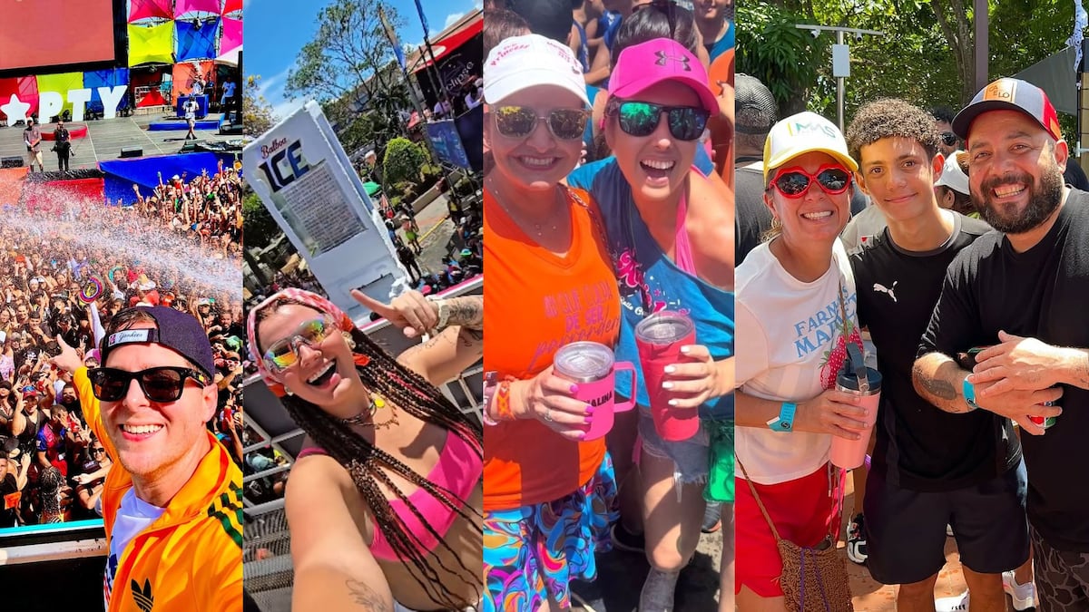 Mayer Mizrachi, Eduardo Lim Yueng, Rake Martínez, y demás personalidades de la farándula panameña en los carnavales