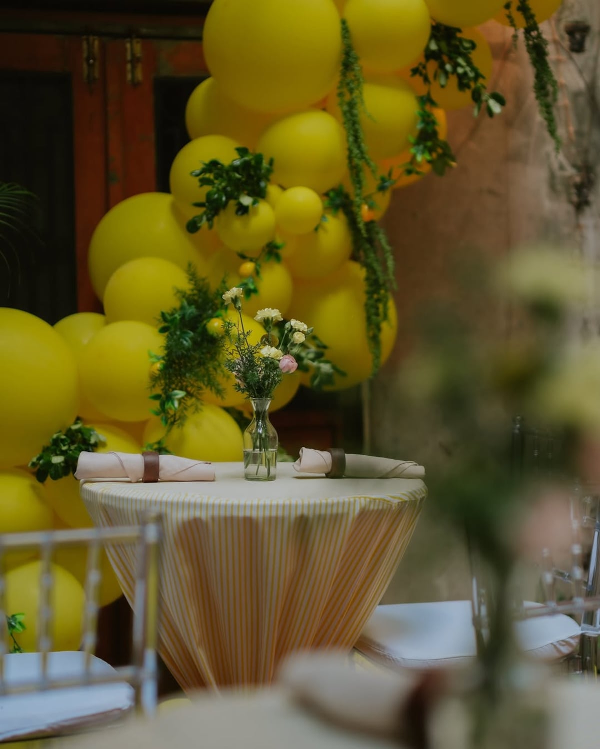 Sheldry Sáez celebró su cumpleaños y baby shower con una temática italiana, inspiradas en las raíces de su esposo