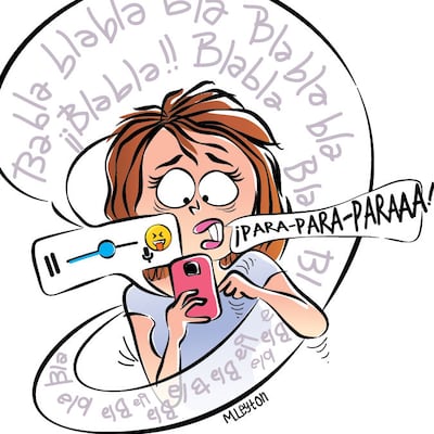 ¿Mensajes de voz? No, se lo ruego