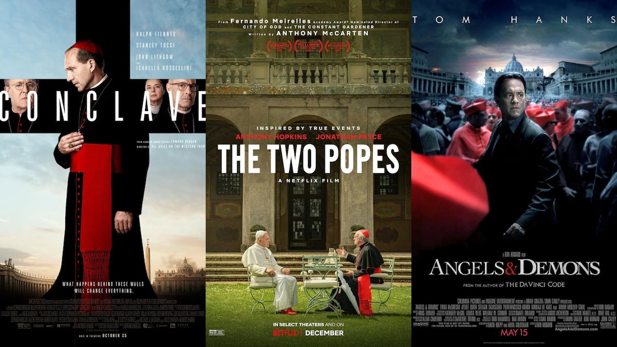 4 películas que exploran el cónclave y al papa desde la ficción
