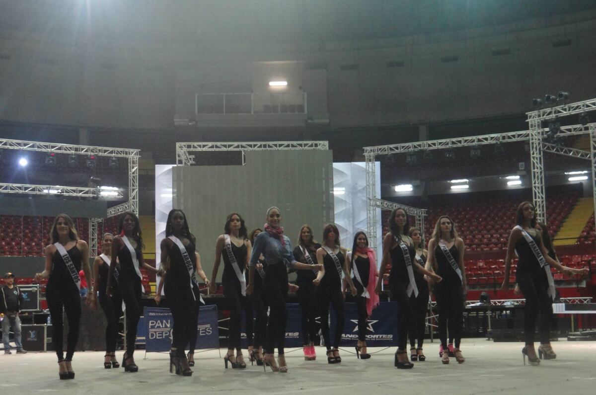 Así son los ensayos de las aspirantes a Señorita Panamá 2018