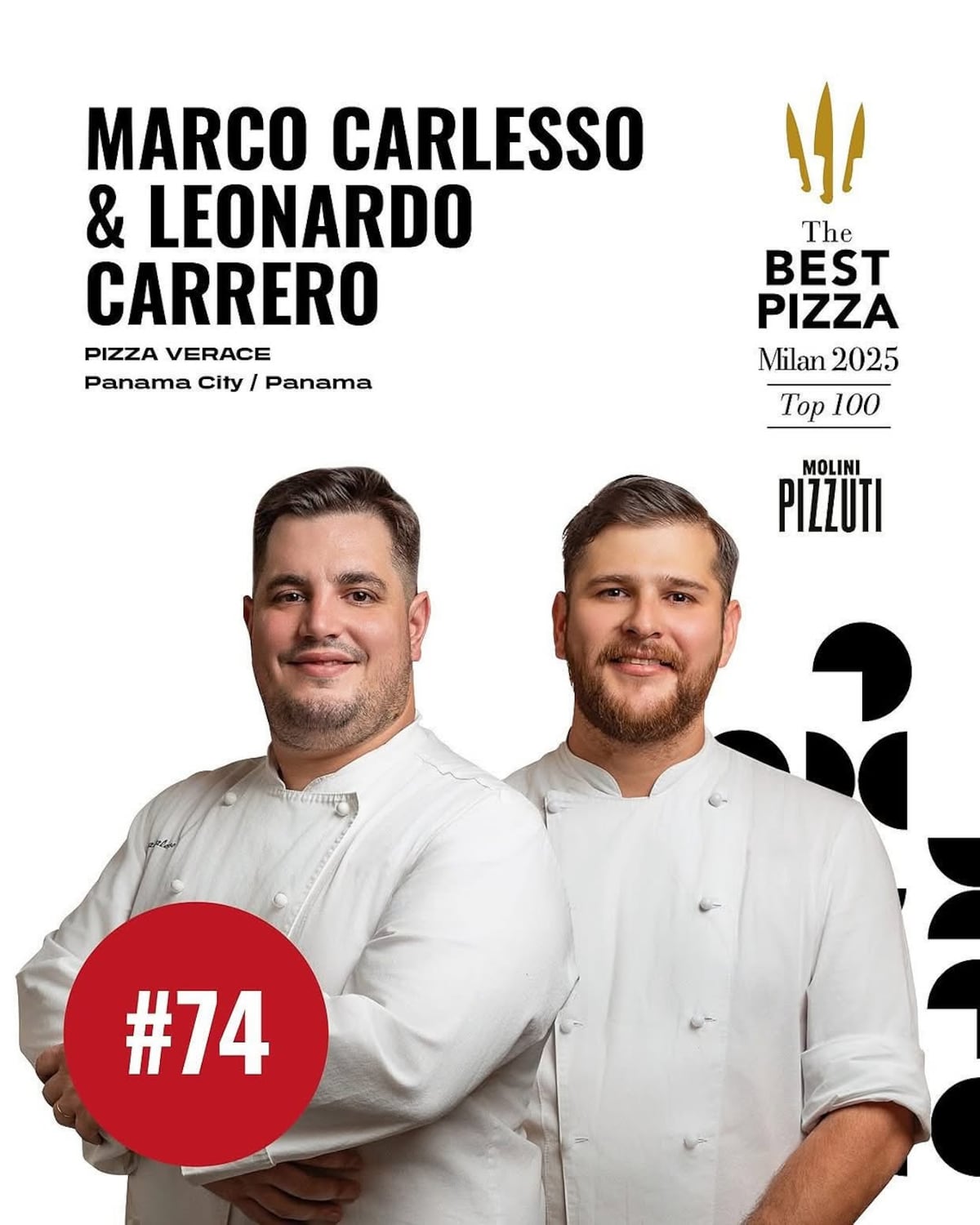 Pizza Verace de Panamá entre las 100 mejores pizzerías del mundo