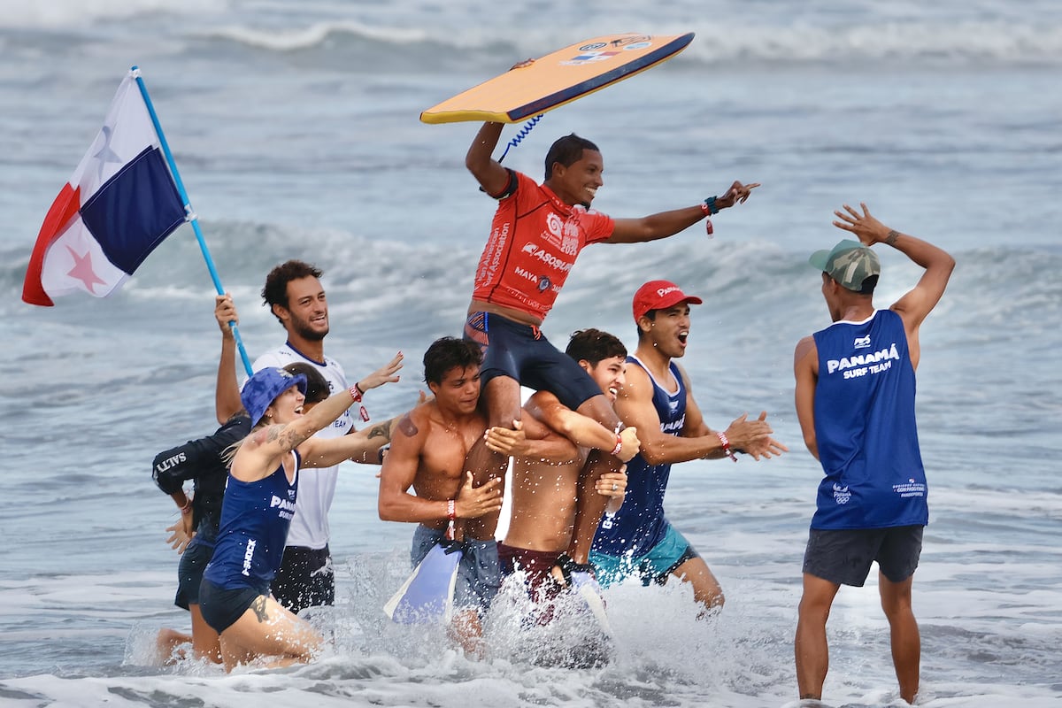 Edwin Núñez, el primer panameño que gana medalla de oro en Campeonato Panamericano de Surf