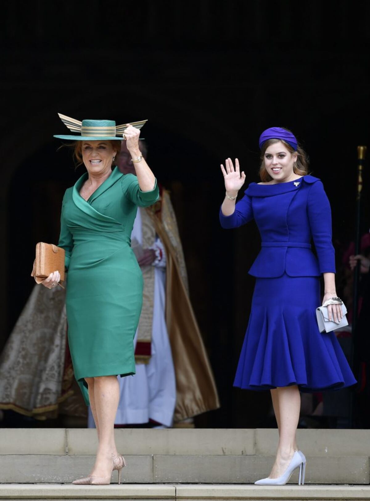 En una boda repleta de celebridades, se casa la princesa Eugenie, nieta de la reina Isabel II