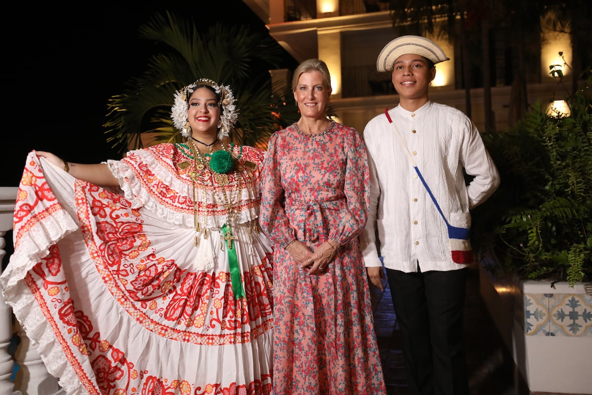 La duquesa Sofía de Edimburgo, cuñada del rey Charles III, de visita en Panamá