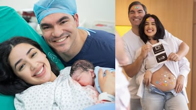 La cantante panameña Dayana Sáez dio a luz a un niño llamado Polo 