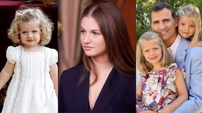 Imágenes históricas de la Princesa Leonor para celebrar su 20 cumpleaños 