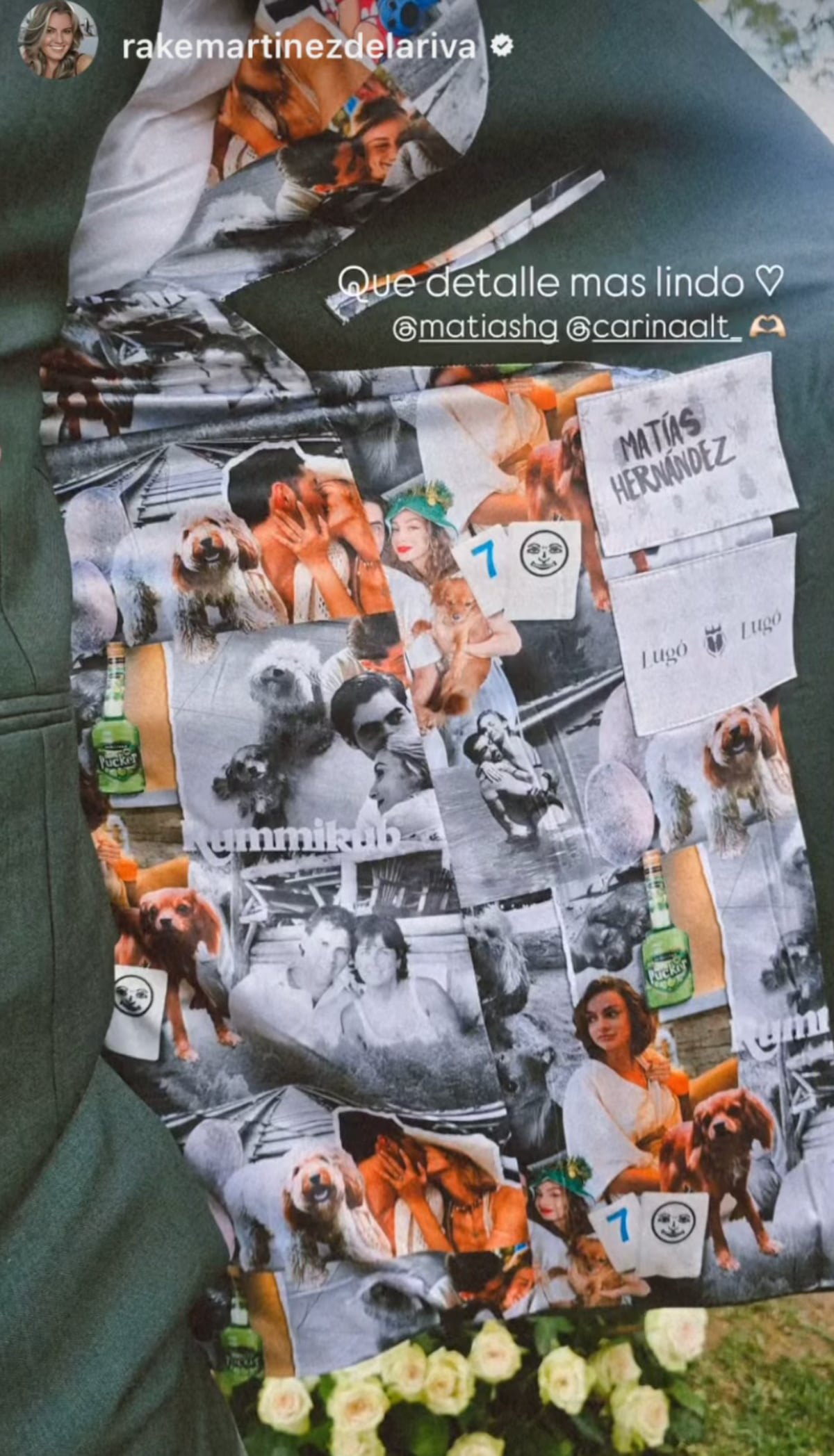 El novio que llevó un tierno collage con fotos de su novia en el esmoquin de su boda en Panamá