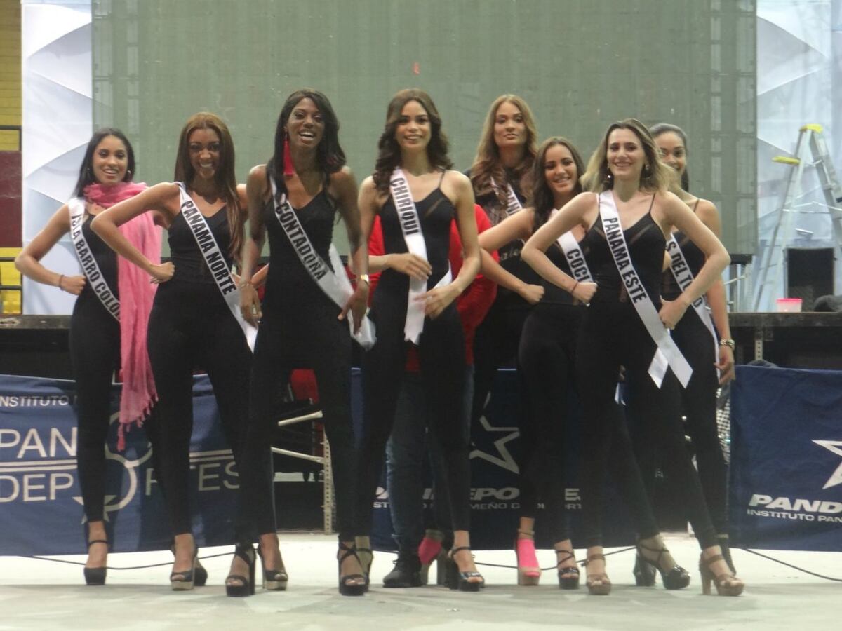 Así son los ensayos de las aspirantes a Señorita Panamá 2018