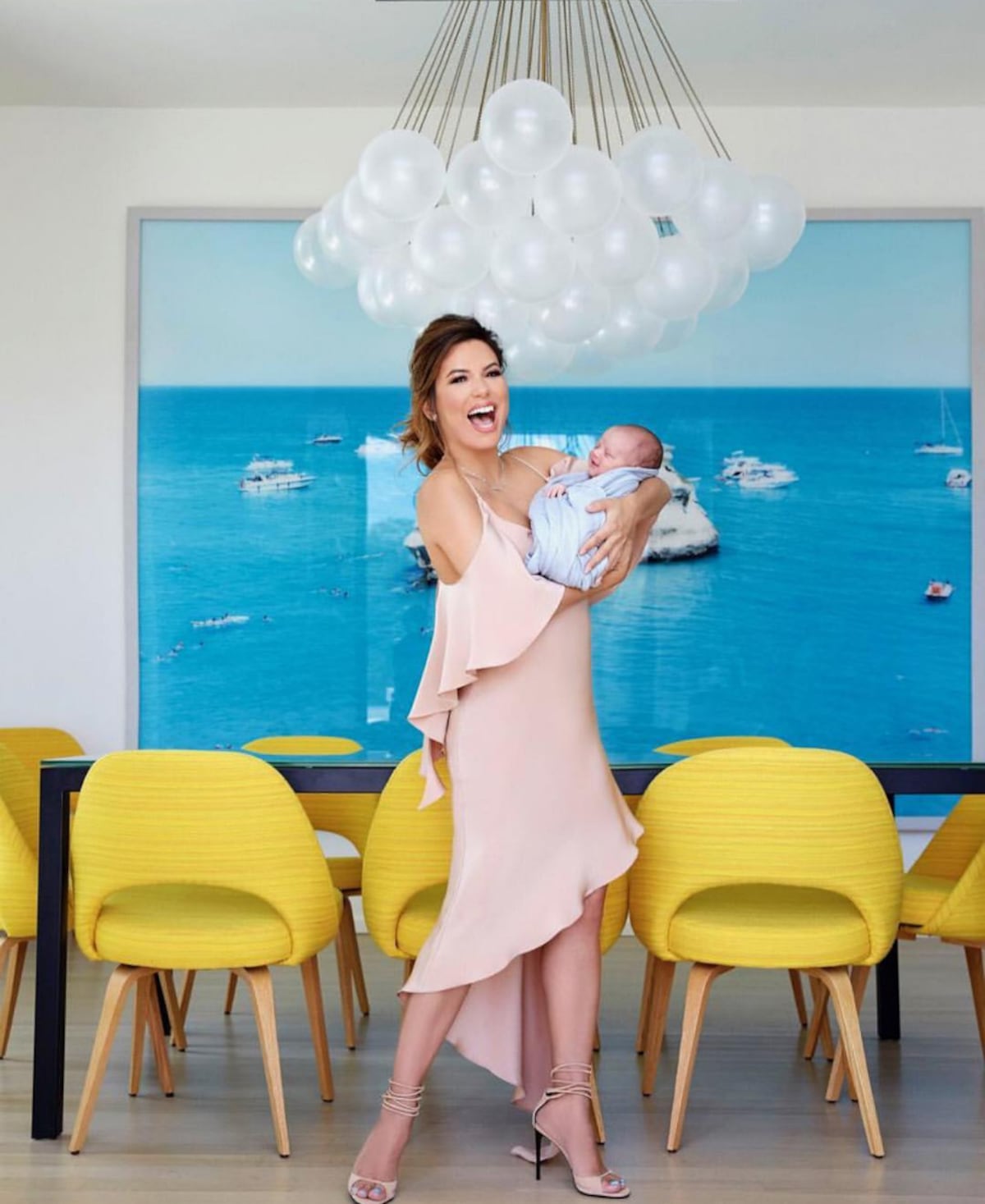 Así de grande está Santiago Enrique, el hijo de Eva Longoria