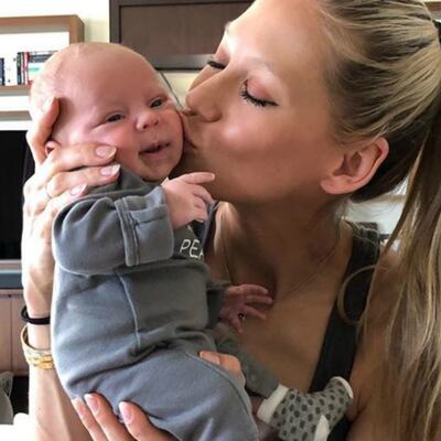 Las tiernas imágenes de Enrique Iglesias y Anna Kournikova con sus mellizos