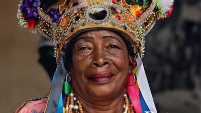 Una reina en portada de revista ELLAS:  Delia Barrera, símbolo del Festival de la Pollera Congo de Portobelo