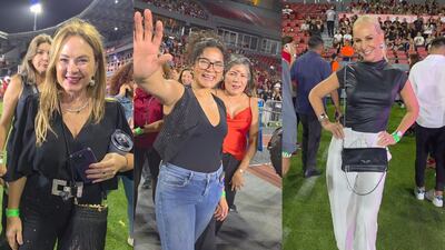 La alcaldesa Irma Hernández, Juan Carlos Varela, Vivian de Torrijos, Marta de Martinelli y más personalidades en el concierto de Chayanne en Panamá