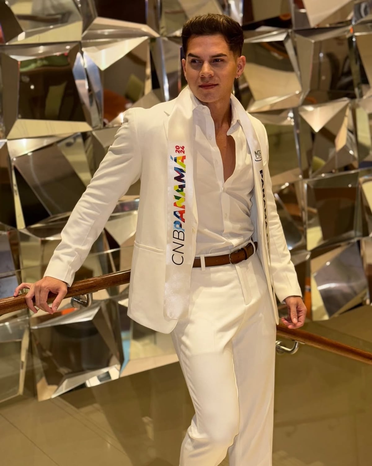 Frank Méndez, nacido en Venezuela, es el nuevo Mister Panamá Oficial 2024-2025