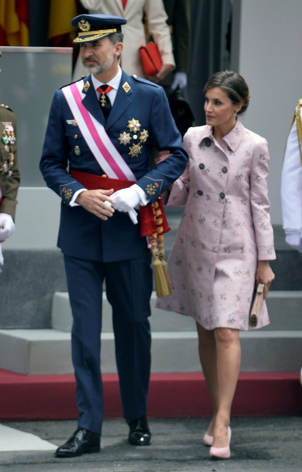 La reina Letizia de España repite vestido