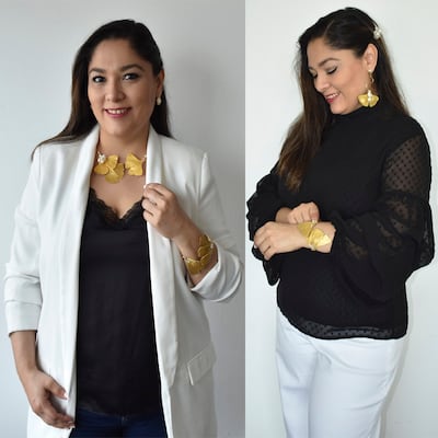 Accesorios de flores hechos a mano con papel crepé
