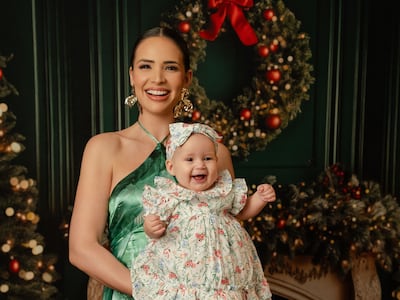 Así vivirá Sheldry Sáez su primera Navidad con su hija Bruna Angelina