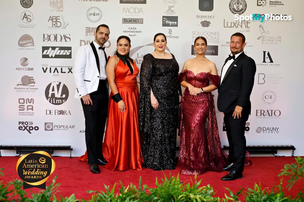 8 panameños brillan en un evento internacional de bodas y eventos en República Dominicana