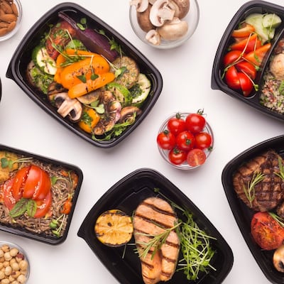 Pedir a domicilio y comer sano en el intento