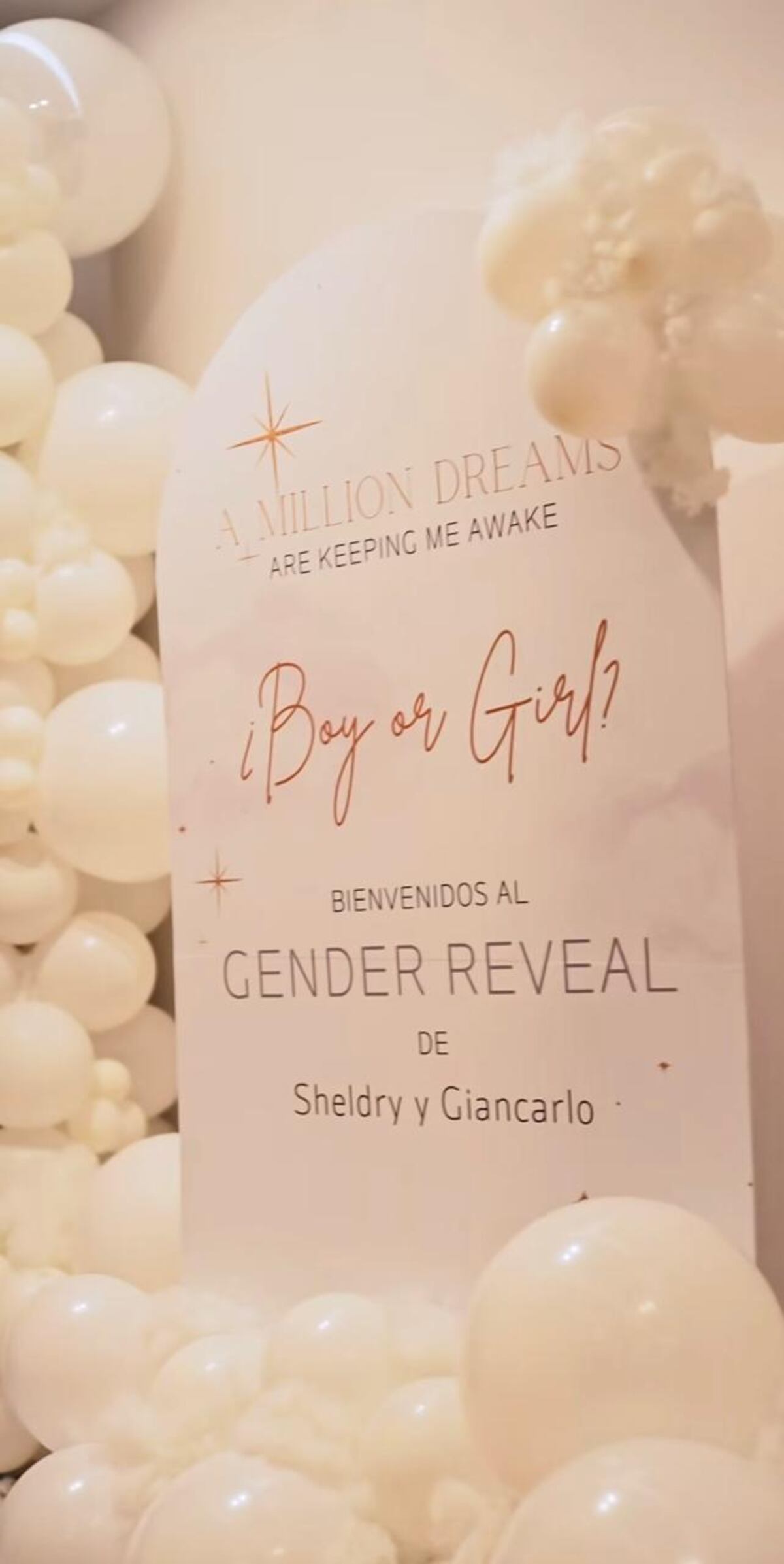 ‘A million dreams’, Sheldry Sáez revela que espera una niña