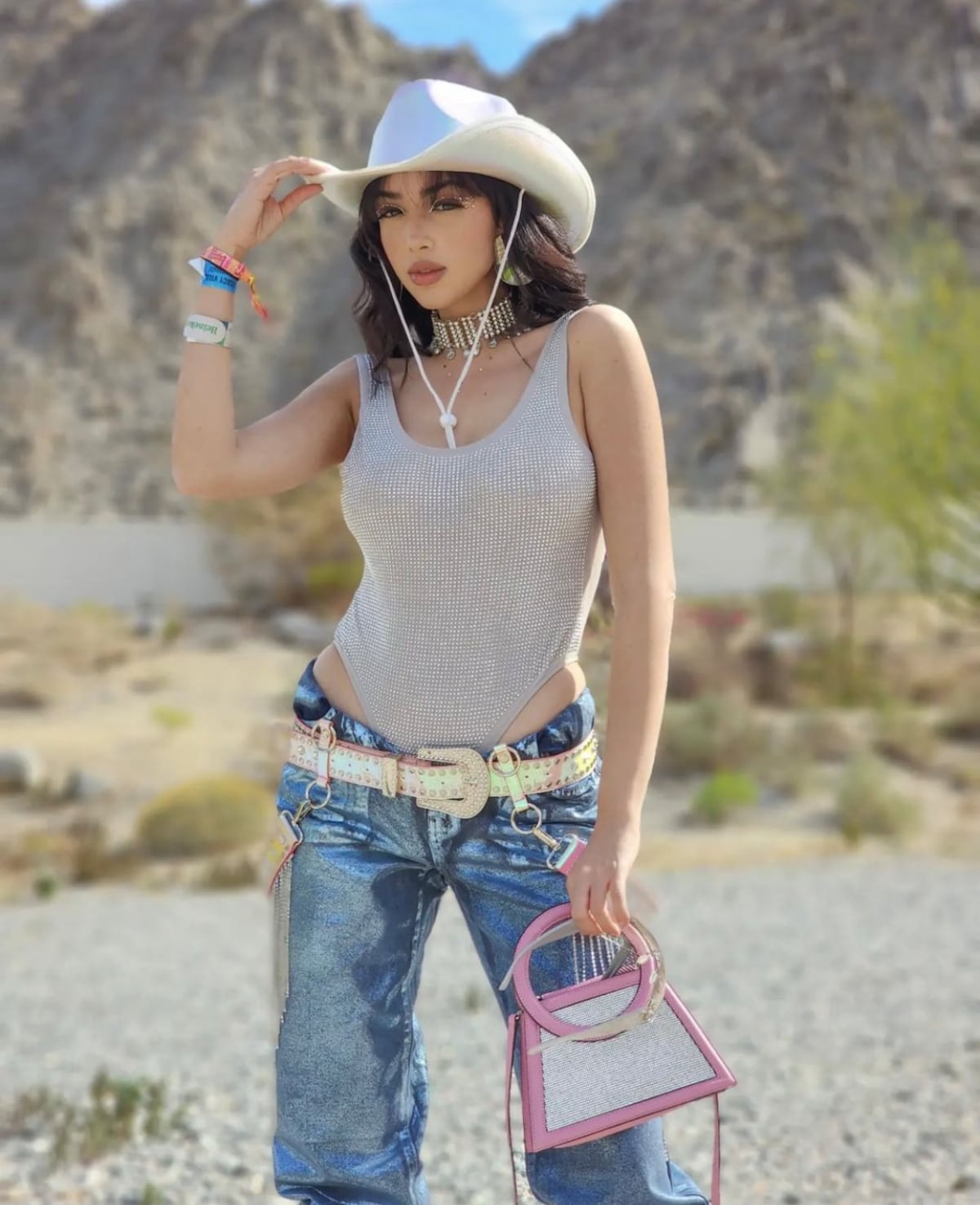Dayana Sáez, la chitreana y sus ‘looks’ de ensueño en Coachella