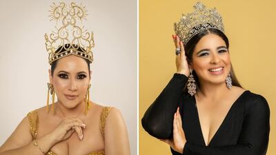 Aby Cedeño y María Gabriela Díaz celebran sus 20 años de reinas del carnaval tableño