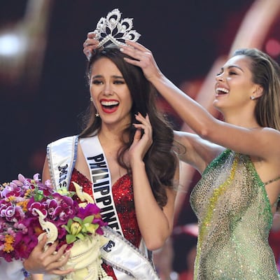La gran favorita Catriona Gray, de Filipina, Miss Universo 2018