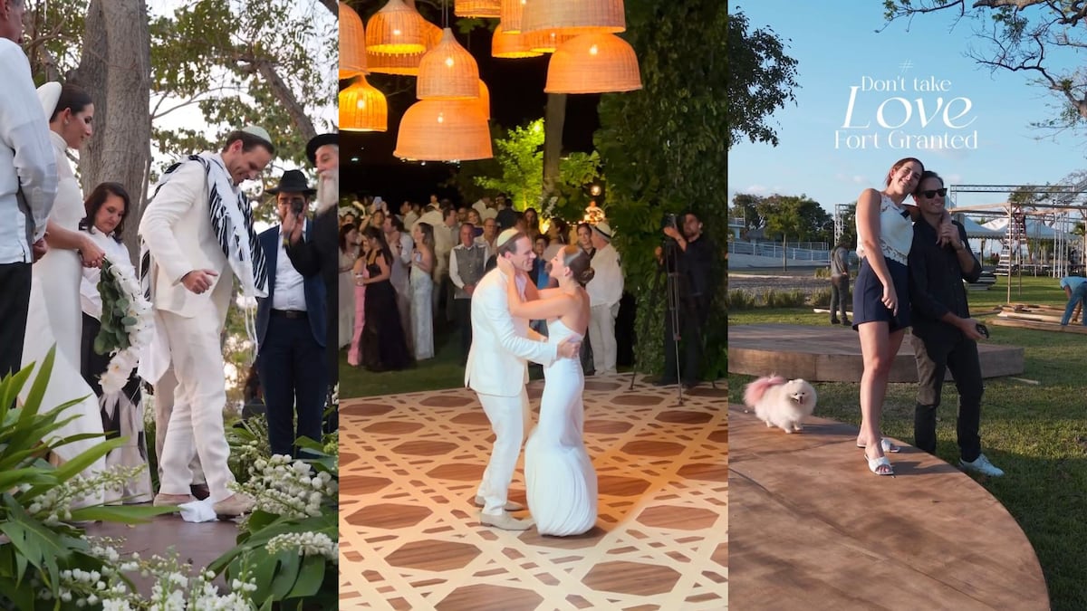 Gabriella Mizrachi, hermana del alcalde Mayer, no sabía si quería una boda hasta que vio este lugar en Causeway 