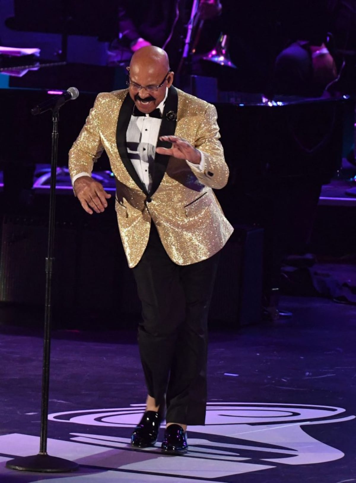 Los artistas en la gala en honor a Rubén Blades como Persona del Año