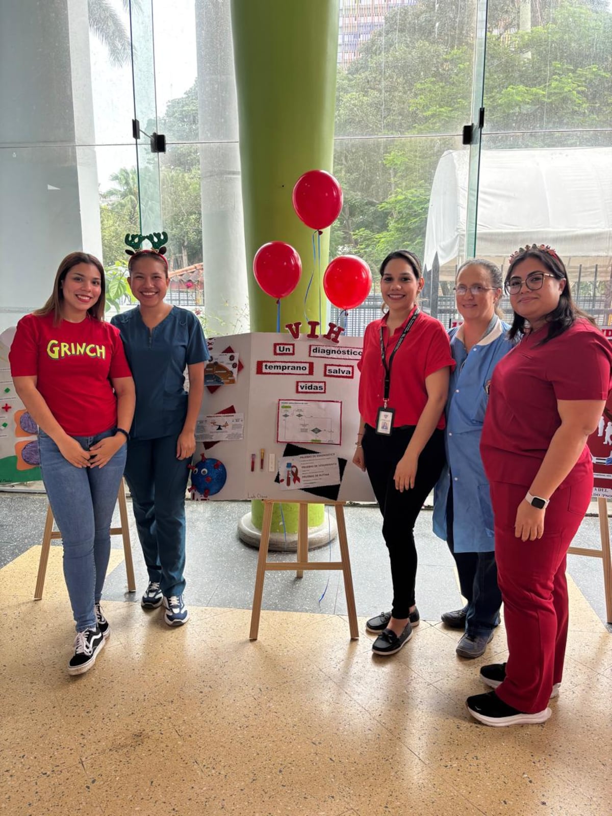 Así se conmemoró en el Hospital del Niño el Día Mundial de la Lucha contra el Sida