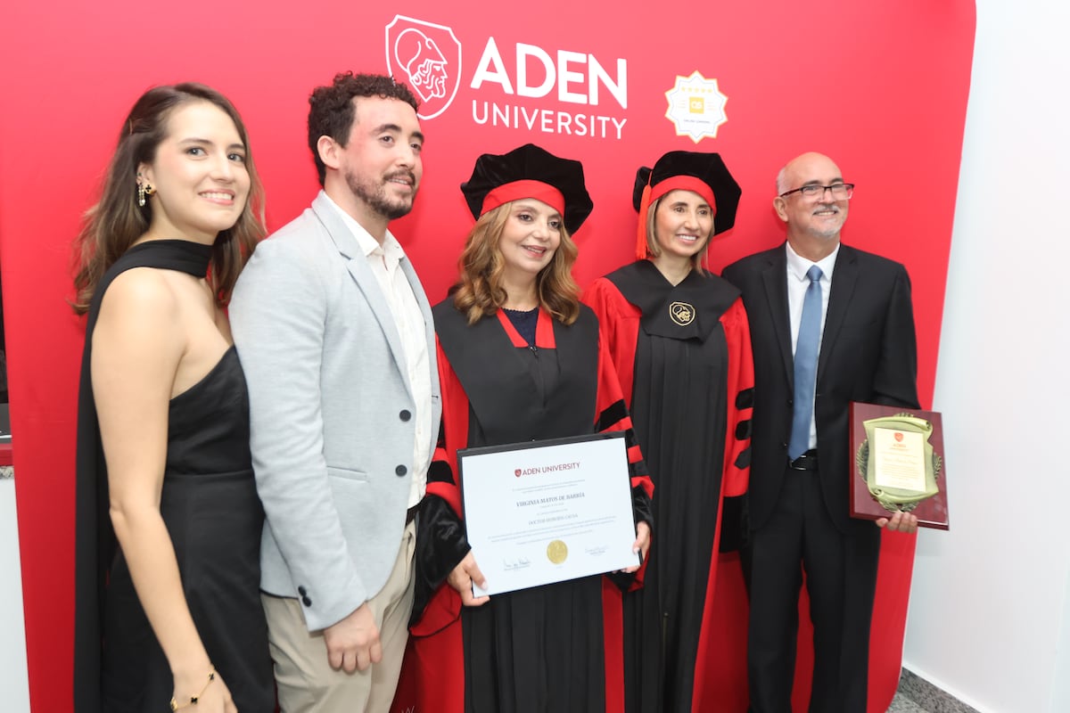 Virginia Matos de Barría, CEO de Grupo Tzanetatos, recibe Doctorado Honoris Causa por su trayectoria 