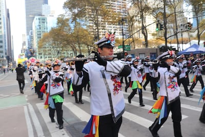 Orgullo panameño: La Banda La Primavera deslumbra en el Macy’s Thanksgiving Day Parade
