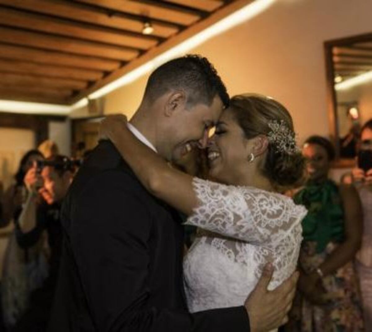 Fanny Cardoze y Miguel Merlo, el sí de una tarde de abril
